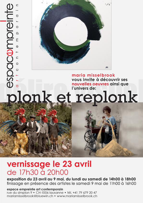 Plonk & Replonk exposition à l'Espace empreinte Lausanne